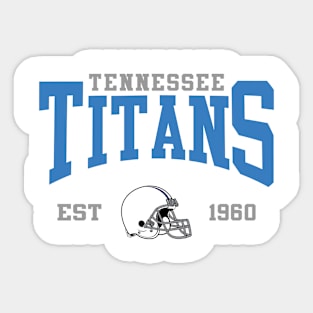 Retro Tennessee Football Sticker